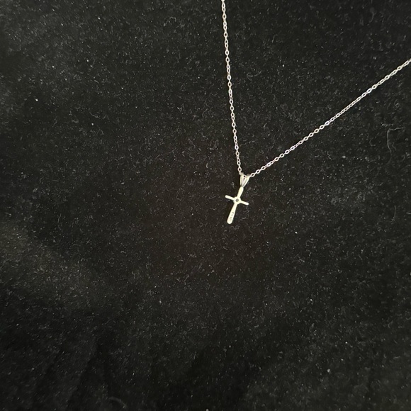 Cross silver 925 pendant and necklace set - Picture 5 of 6